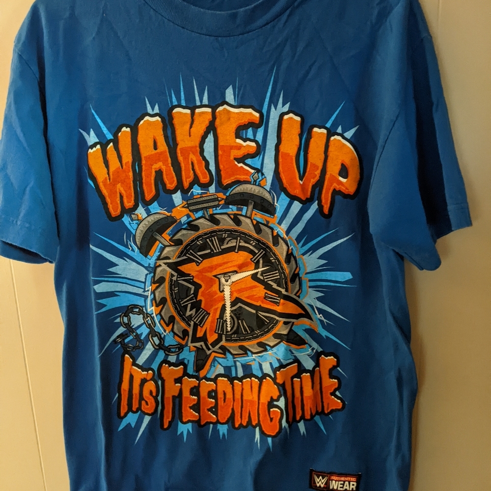 WWE Wake Up It’s Feeding Time T-shirt Size Medium Ryback Wrestling